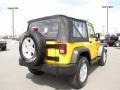 Detonator Yellow - Wrangler X 4x4 Photo No. 10
