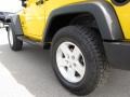 2008 Detonator Yellow Jeep Wrangler X 4x4  photo #11