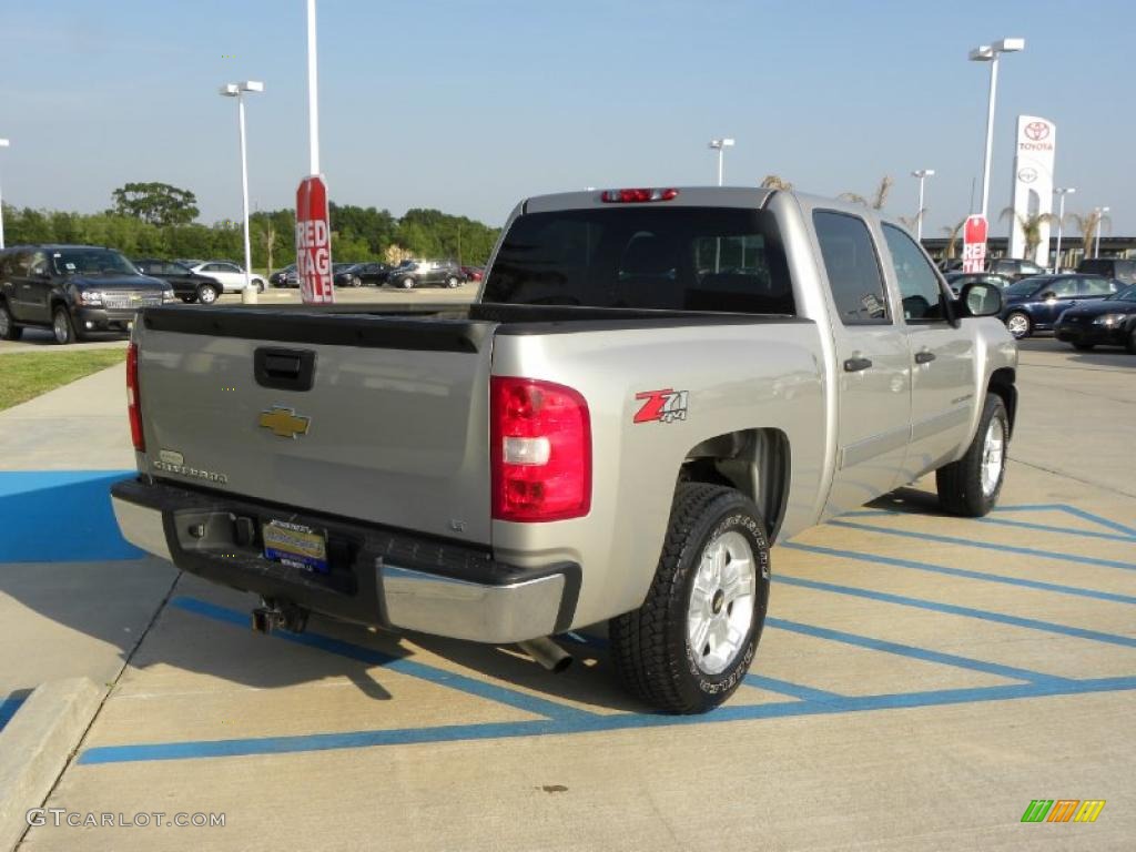 2008 Silverado 1500 LT Crew Cab 4x4 - Graystone Metallic / Ebony photo #5