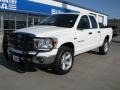 2007 Bright White Dodge Ram 1500 Big Horn Edition Quad Cab 4x4  photo #4