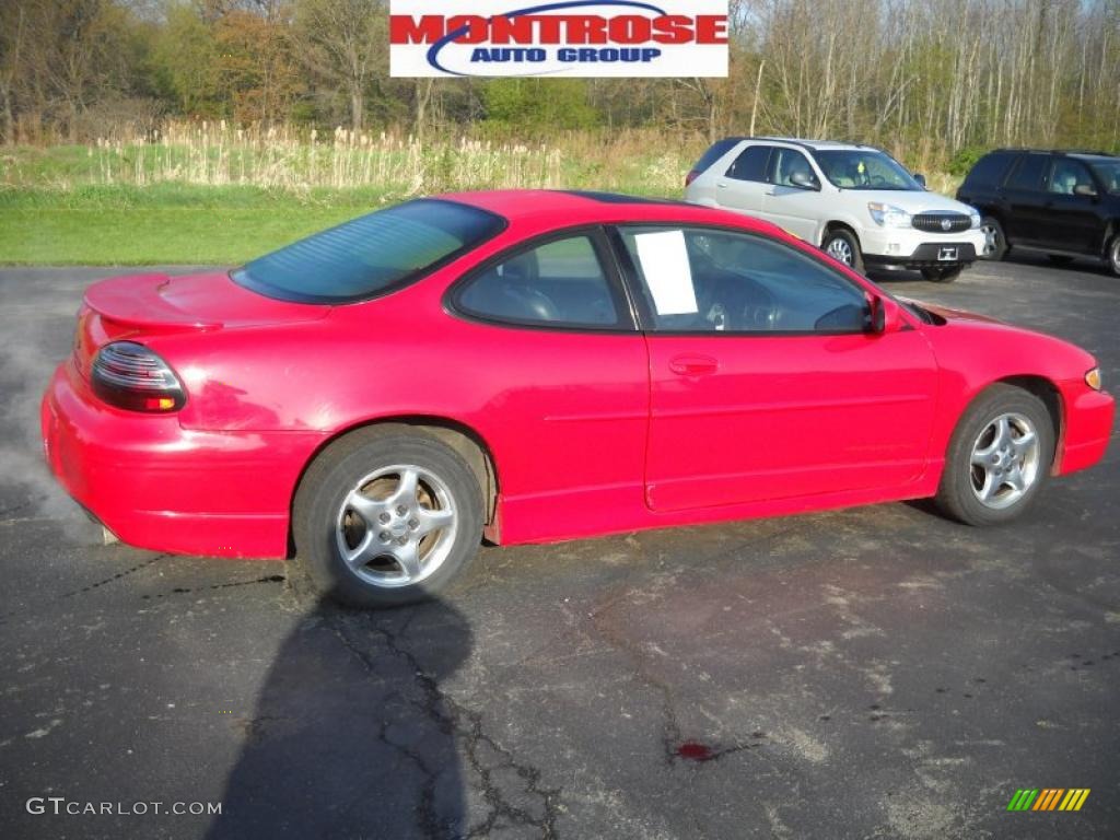 1998 Grand Prix GT Coupe - Bright Red / Graphite photo #2