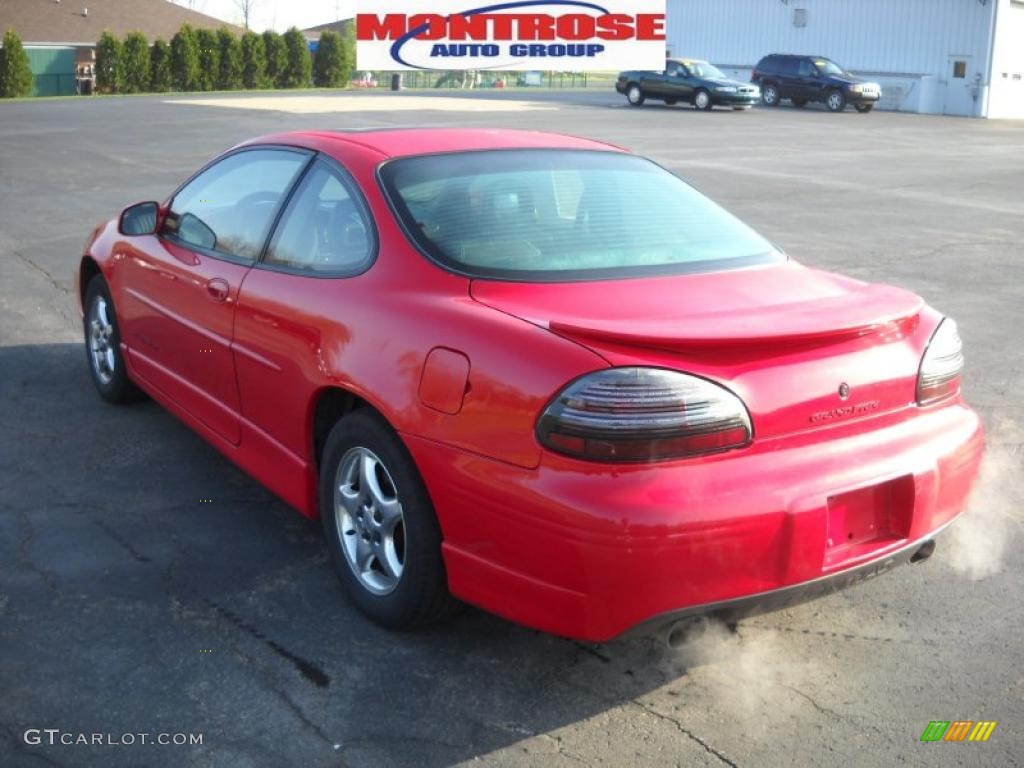 1998 Grand Prix GT Coupe - Bright Red / Graphite photo #5