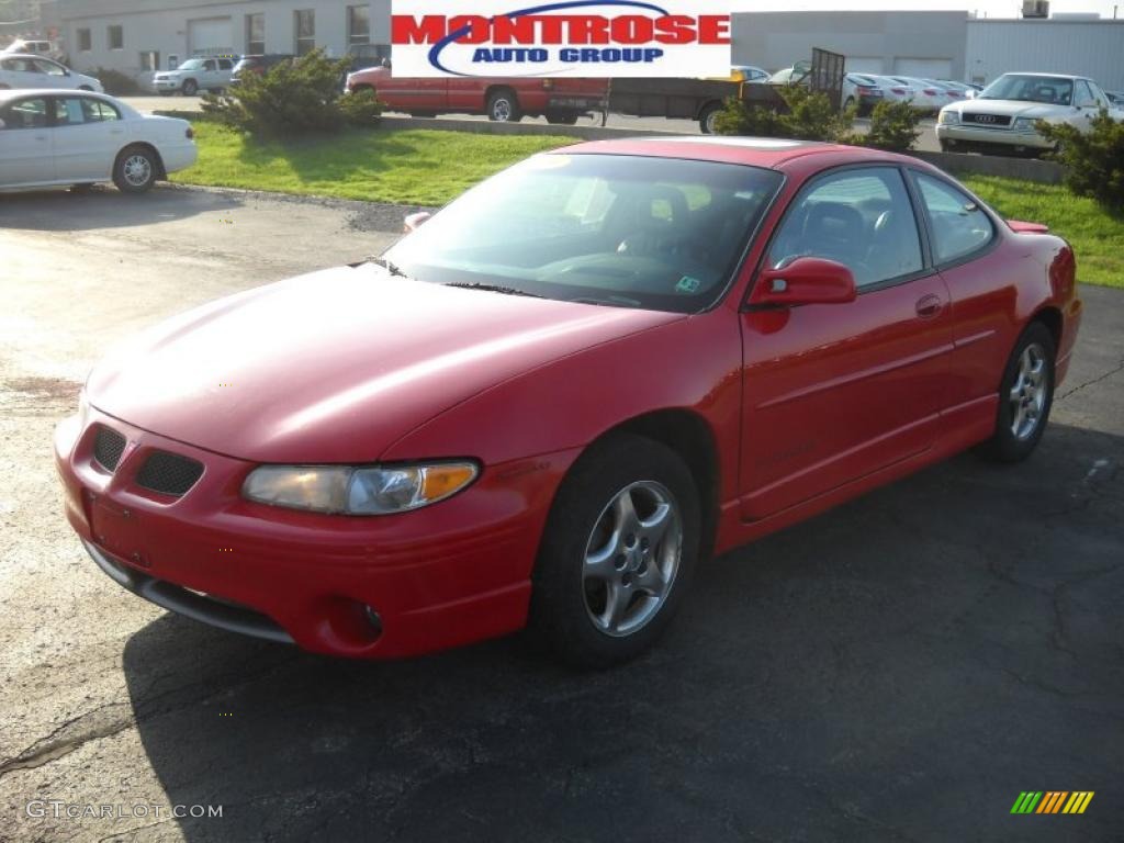 1998 Grand Prix GT Coupe - Bright Red / Graphite photo #21