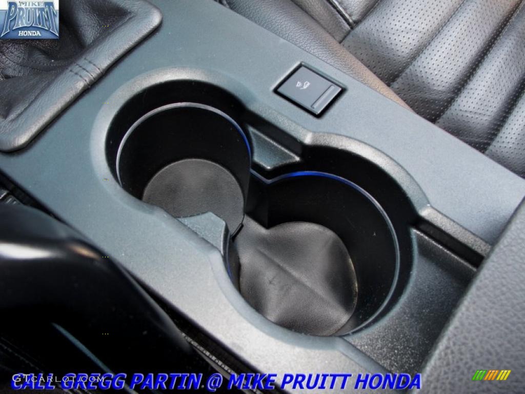 2008 Mustang GT Premium Convertible - Black / Dark Charcoal photo #29