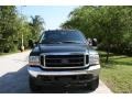 2004 Dark Green Satin Metallic Ford F250 Super Duty Lariat Crew Cab 4x4  photo #18