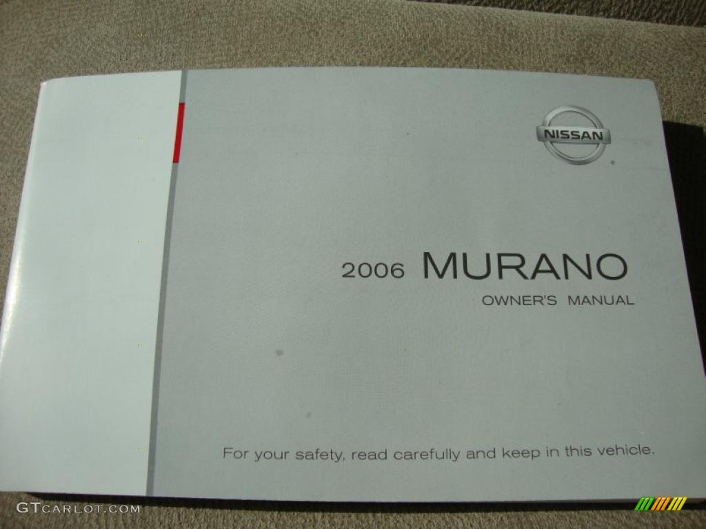 2006 Murano S AWD - Super Black / Cafe Latte photo #44
