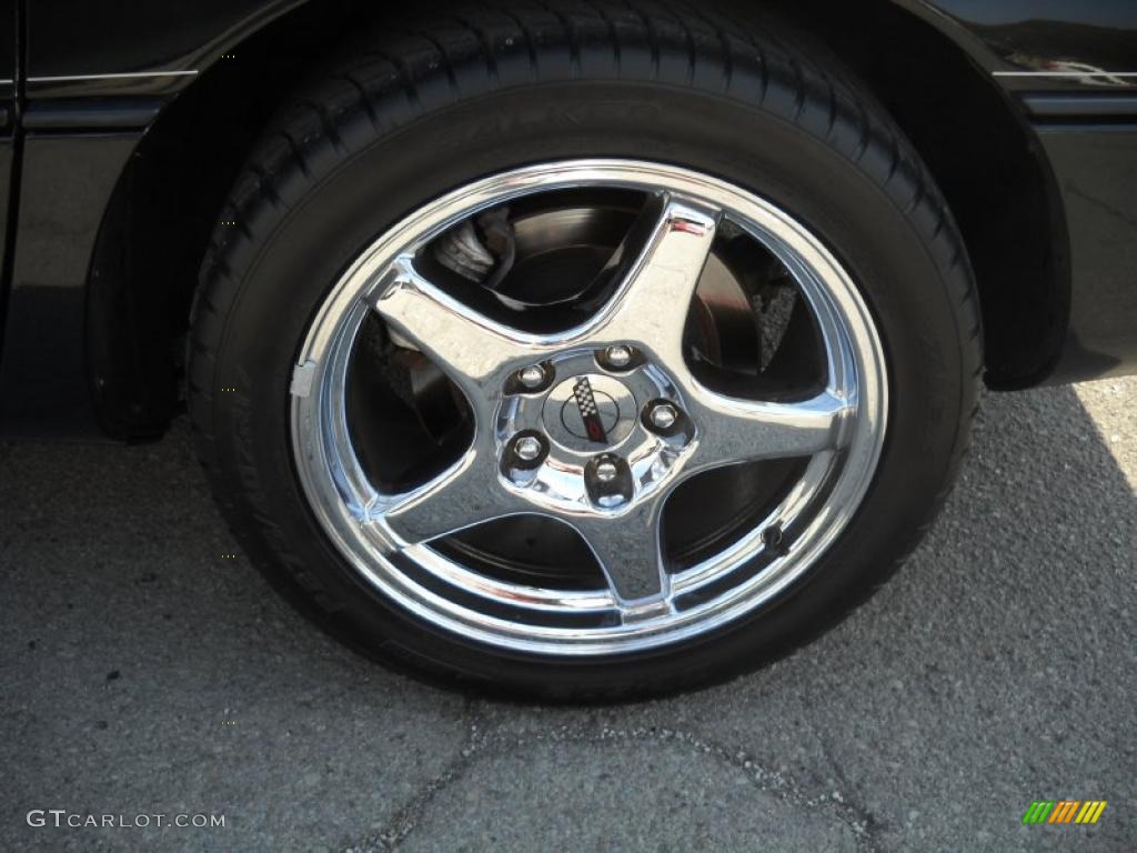 1990 Corvette Coupe - Black / Black photo #13
