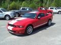 2007 Torch Red Ford Mustang Shelby GT500 Coupe  photo #1