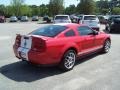 2007 Torch Red Ford Mustang Shelby GT500 Coupe  photo #5