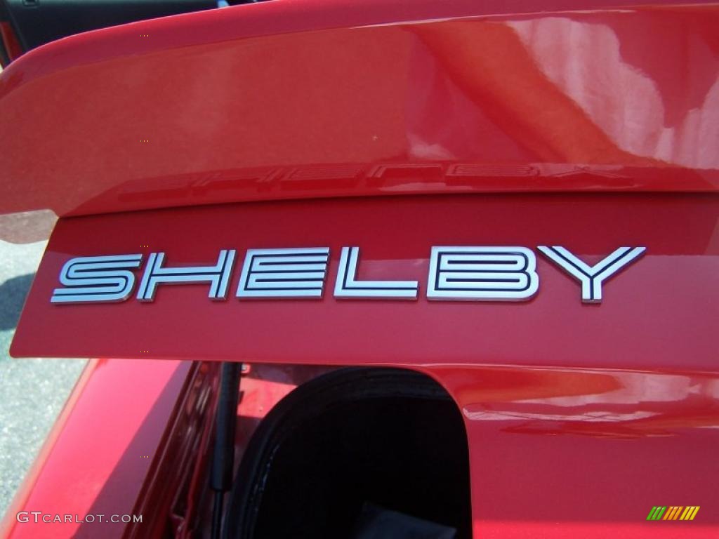 2007 Mustang Shelby GT500 Coupe - Torch Red / Black/Red photo #13