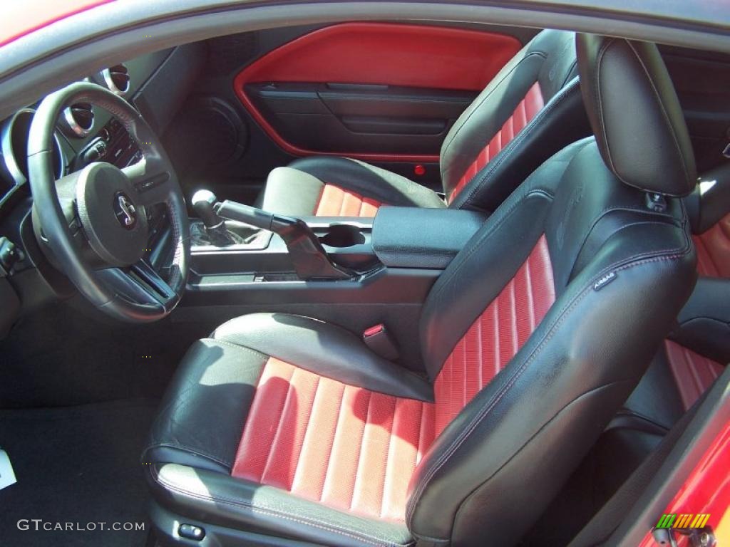 2007 Mustang Shelby GT500 Coupe - Torch Red / Black/Red photo #20