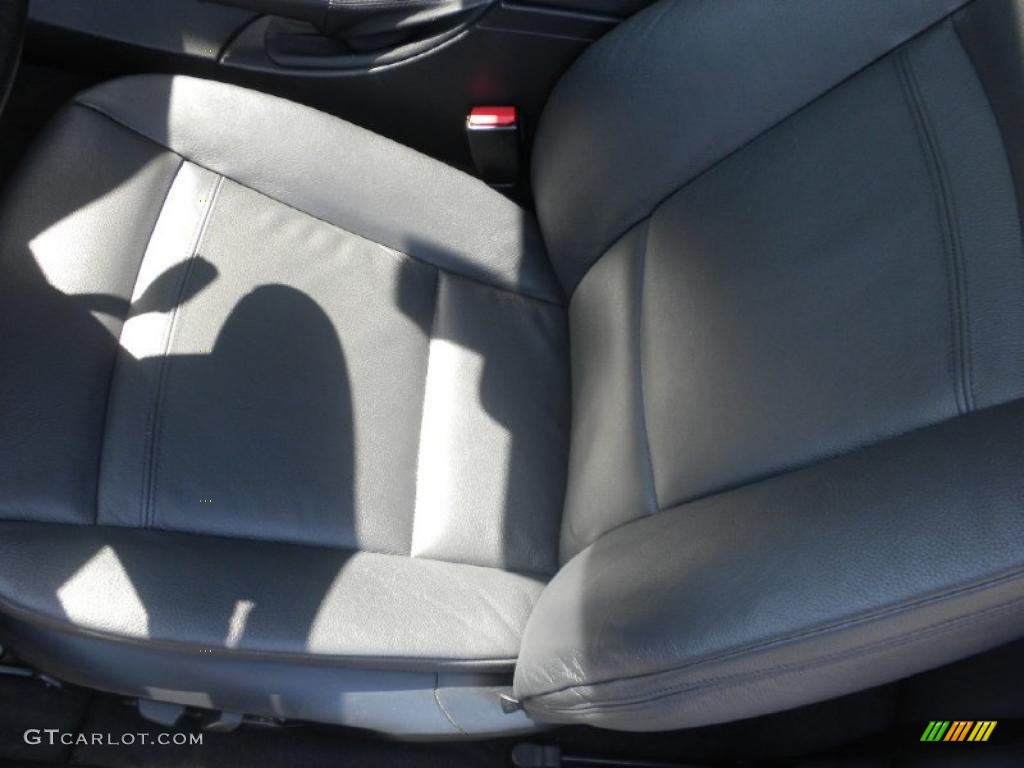 2007 3 Series 328i Coupe - Jet Black / Black photo #8