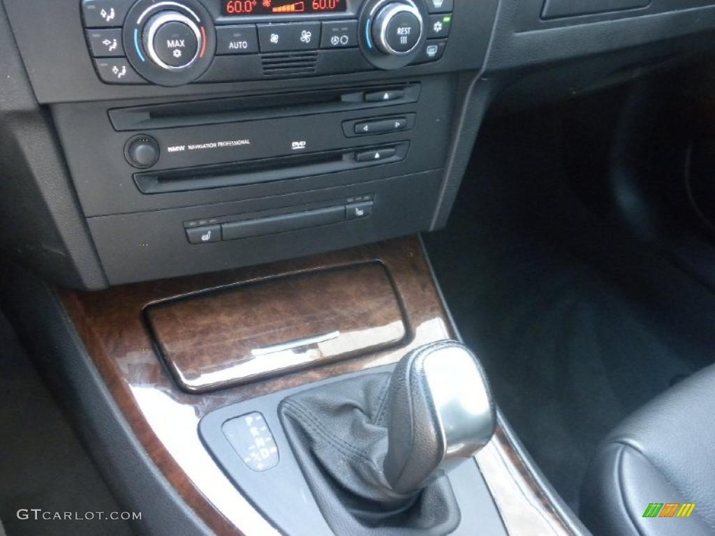 2007 3 Series 328i Coupe - Jet Black / Black photo #16