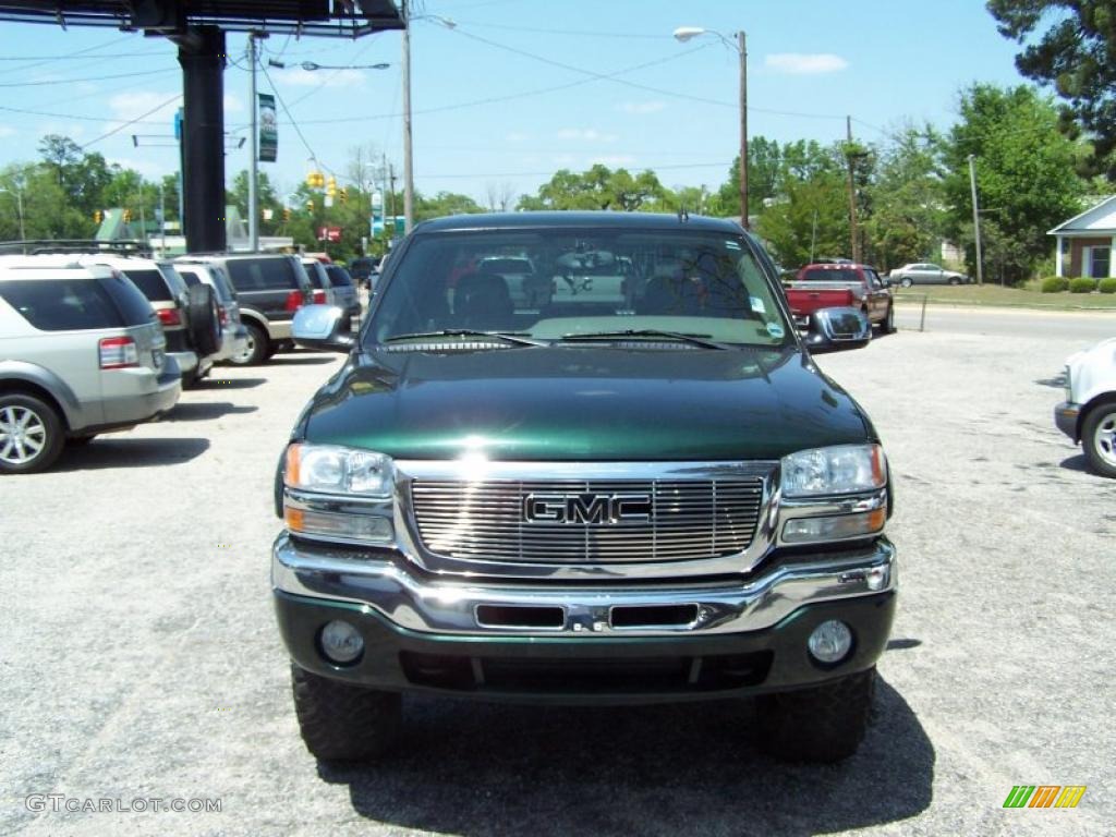 2006 Sierra 1500 SLT Z71 Crew Cab 4x4 - Polo Green Metallic / Neutral photo #2