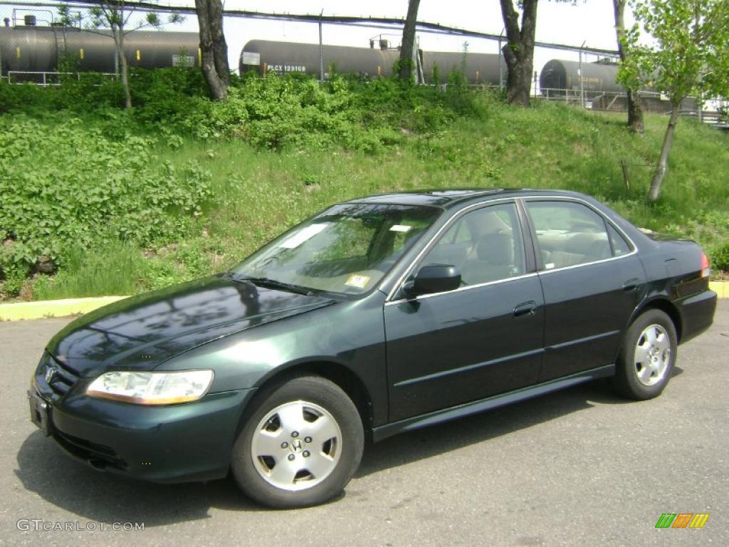 Dark Emerald Pearl Honda Accord