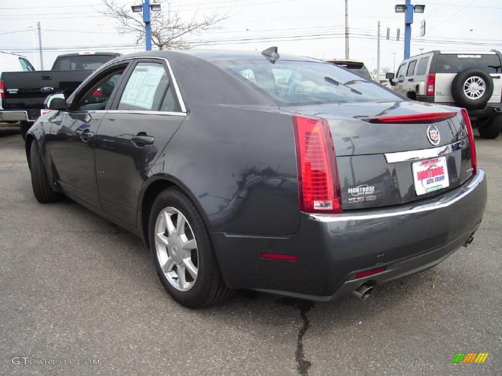 2009 CTS 4 AWD Sedan - Black Ice / Light Titanium/Ebony photo #3