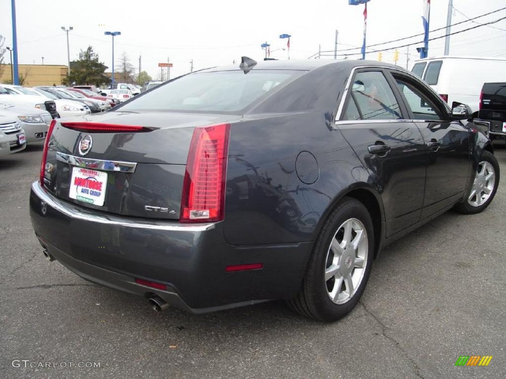 2009 CTS 4 AWD Sedan - Black Ice / Light Titanium/Ebony photo #5