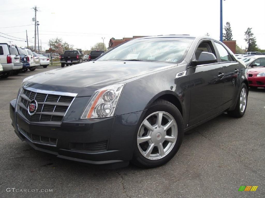2009 CTS 4 AWD Sedan - Black Ice / Light Titanium/Ebony photo #6