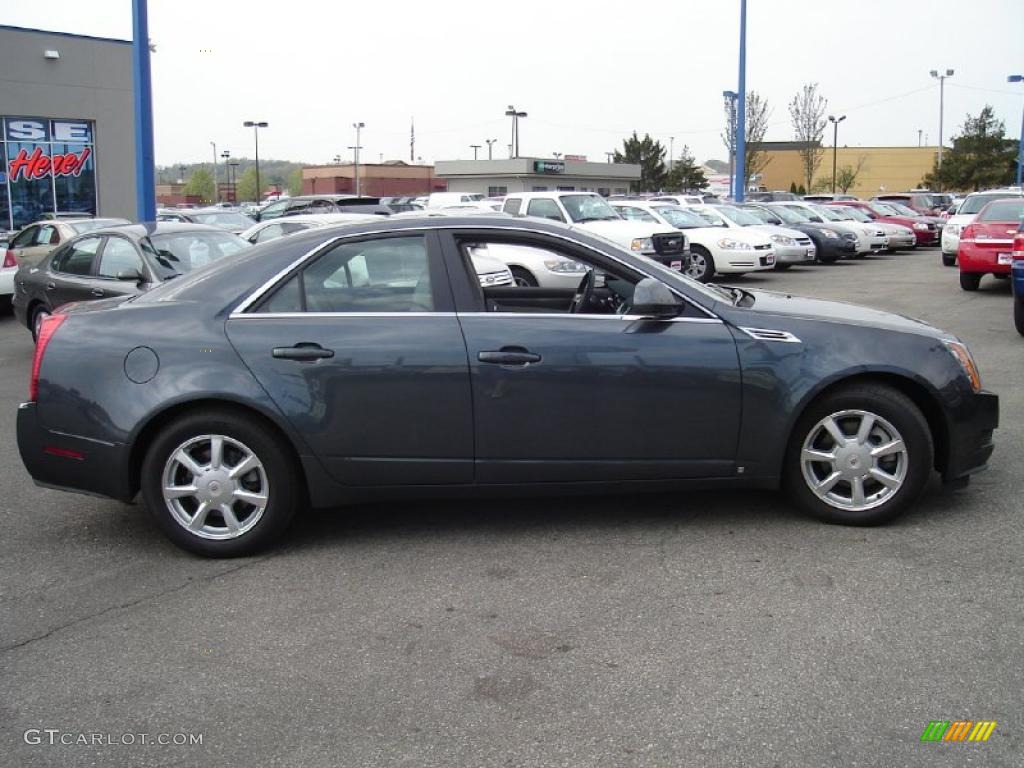 2009 CTS 4 AWD Sedan - Black Ice / Light Titanium/Ebony photo #7
