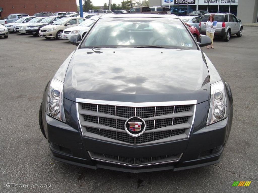 2009 CTS 4 AWD Sedan - Black Ice / Light Titanium/Ebony photo #9
