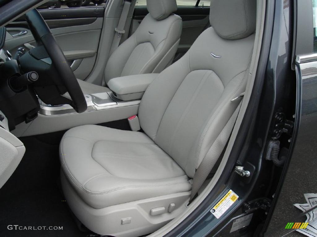 2009 CTS 4 AWD Sedan - Black Ice / Light Titanium/Ebony photo #14