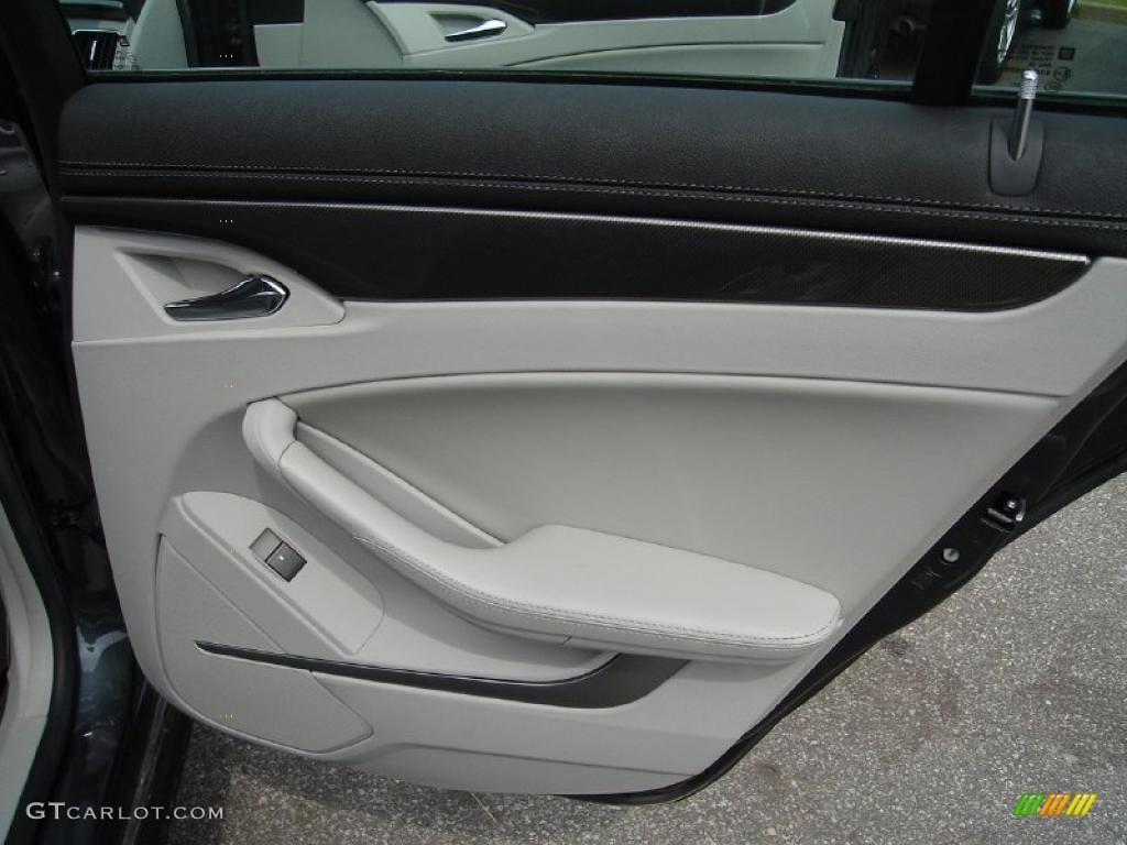2009 CTS 4 AWD Sedan - Black Ice / Light Titanium/Ebony photo #19