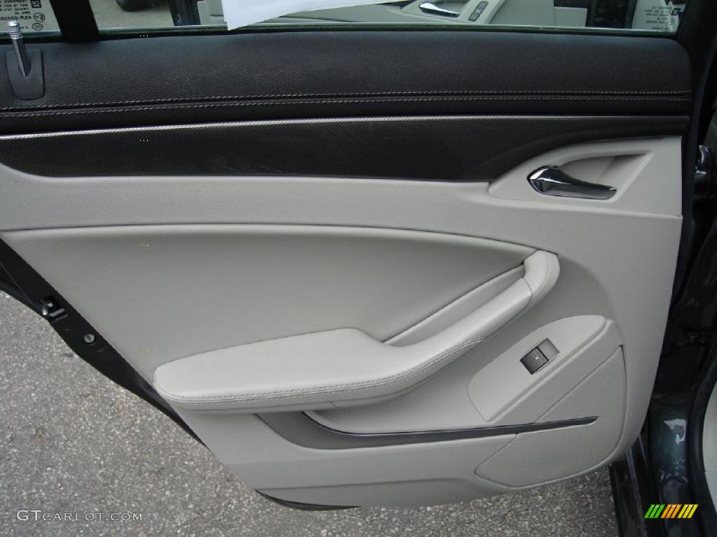2009 CTS 4 AWD Sedan - Black Ice / Light Titanium/Ebony photo #22