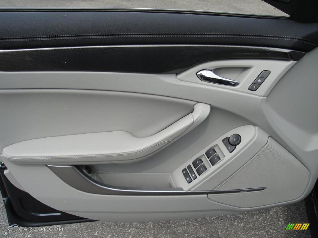 2009 CTS 4 AWD Sedan - Black Ice / Light Titanium/Ebony photo #23