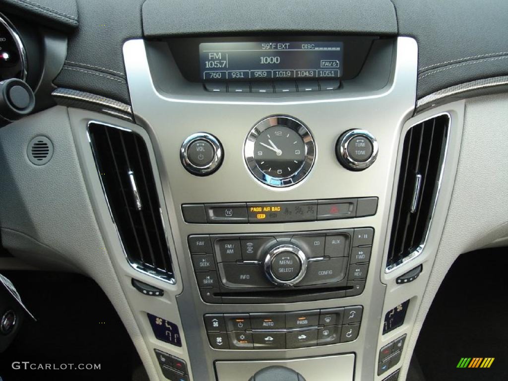 2009 CTS 4 AWD Sedan - Black Ice / Light Titanium/Ebony photo #31