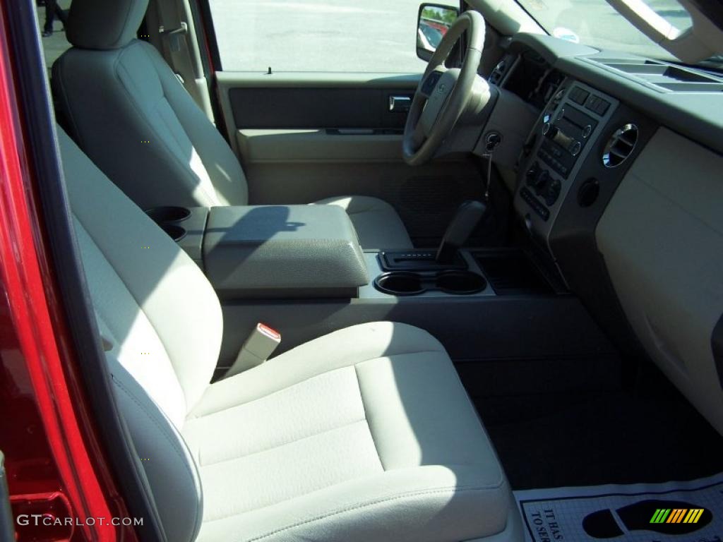2009 Expedition EL XLT - Sangria Red Metallic / Stone photo #19