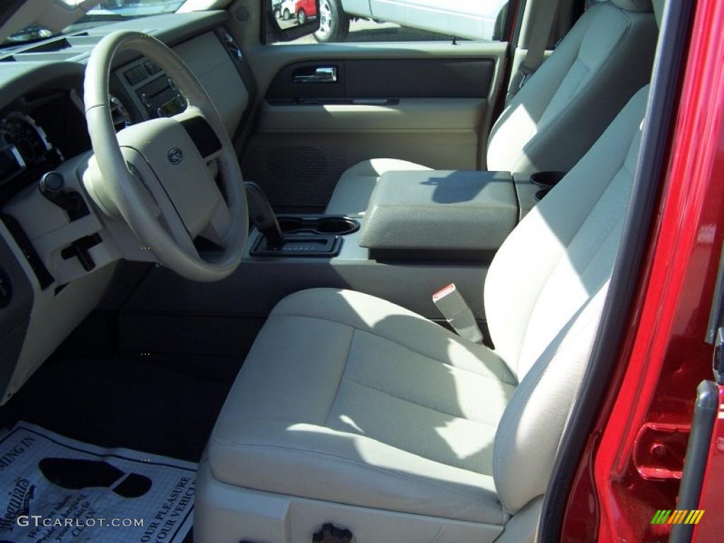 2009 Expedition EL XLT - Sangria Red Metallic / Stone photo #22