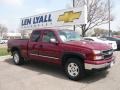 2006 Sport Red Metallic Chevrolet Silverado 1500 Z71 Extended Cab 4x4  photo #1