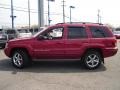 2002 Inferno Red Tinted Pearlcoat Jeep Grand Cherokee Overland 4x4  photo #2