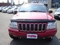 2002 Inferno Red Tinted Pearlcoat Jeep Grand Cherokee Overland 4x4  photo #8