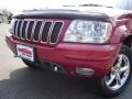 2002 Inferno Red Tinted Pearlcoat Jeep Grand Cherokee Overland 4x4  photo #9