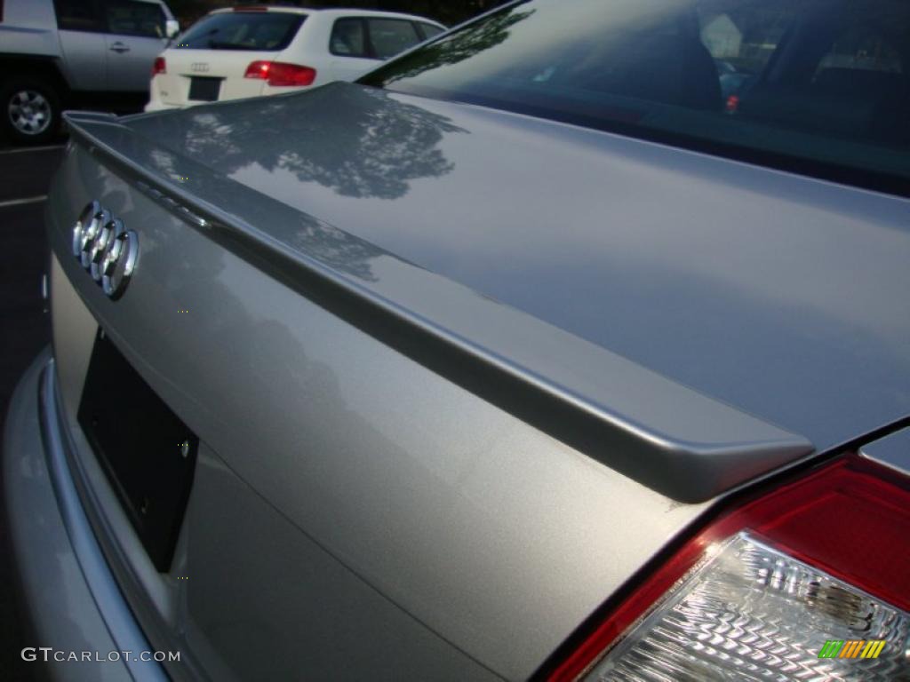 2005 A4 1.8T Sedan - Light Silver Metallic / Ebony photo #26