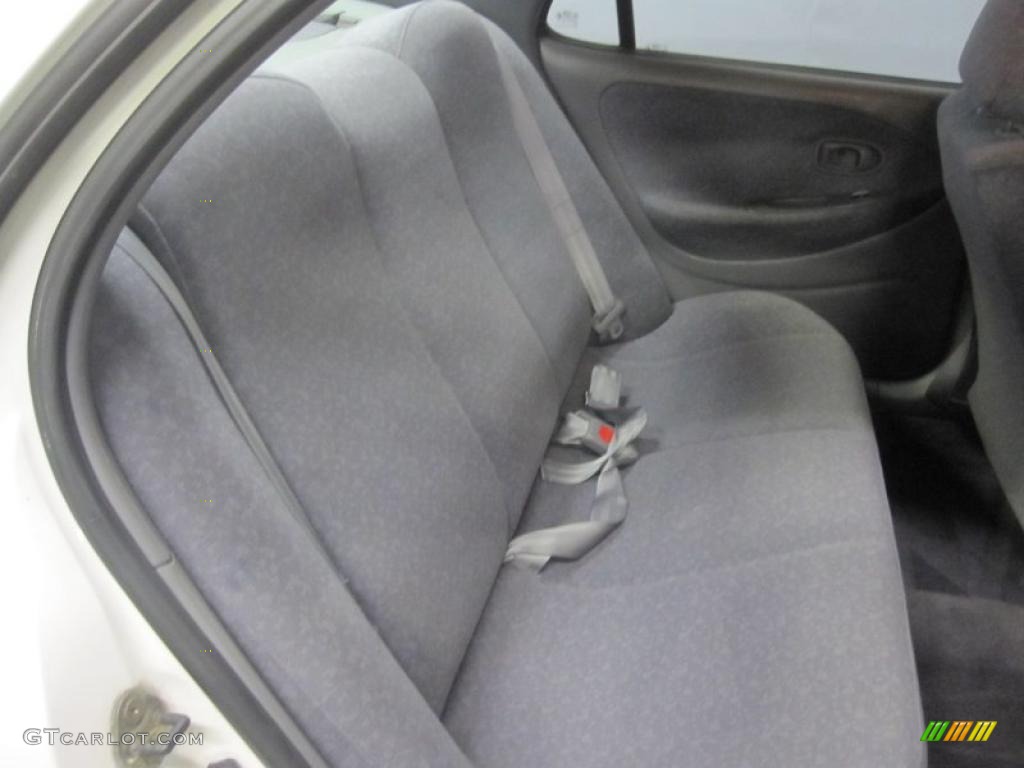 2000 Elantra GLS Sedan - Noble White / Gray photo #7