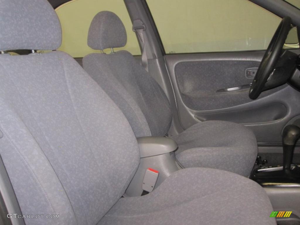 2000 Elantra GLS Sedan - Noble White / Gray photo #9