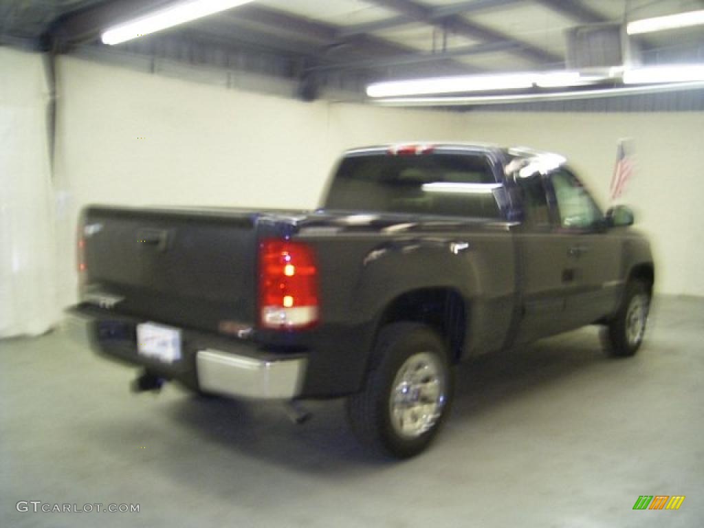 2010 Sierra 1500 Extended Cab - Midnight Blue Metallic / Dark Titanium photo #4