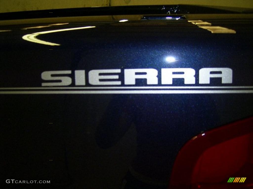 2010 Sierra 1500 Extended Cab - Midnight Blue Metallic / Dark Titanium photo #37