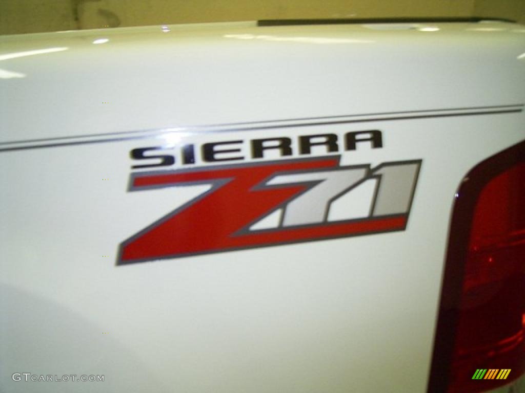 2010 Sierra 1500 SLE Extended Cab - Summit White / Ebony photo #38