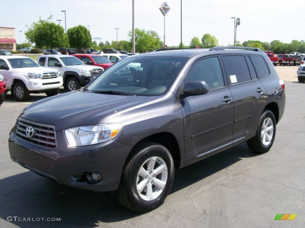 2010 Highlander SE - Magnetic Gray Metallic / Ash photo #2