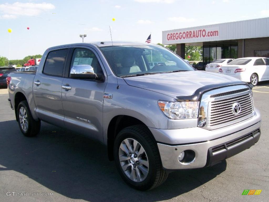 2010 Silver Sky Metallic Toyota Tundra Platinum Crewmax 4x4