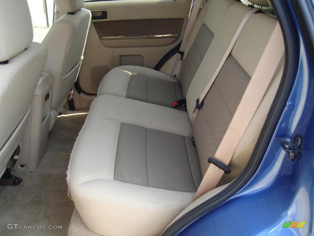 2009 Escape XLT V6 4WD - Sport Blue Metallic / Camel photo #16