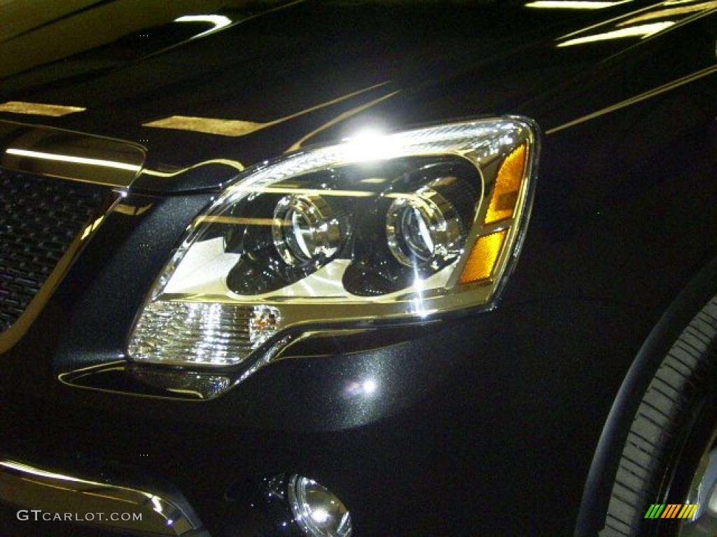 2010 Acadia SLT - Carbon Black Metallic / Ebony photo #15