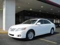 2011 Super White Toyota Camry XLE  photo #1