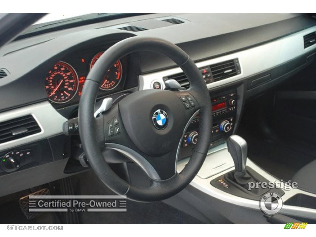 2008 3 Series 328xi Sedan - Alpine White / Black photo #15