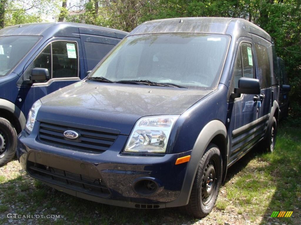Dark Blue Ford Transit Connect