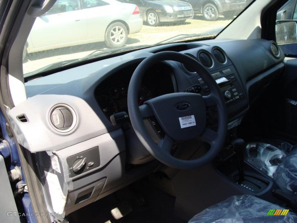 2010 Transit Connect XLT Cargo Van - Dark Blue / Dark Gray photo #9