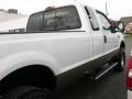 Oxford White - F350 Super Duty Lariat SuperCab 4x4 Photo No. 9